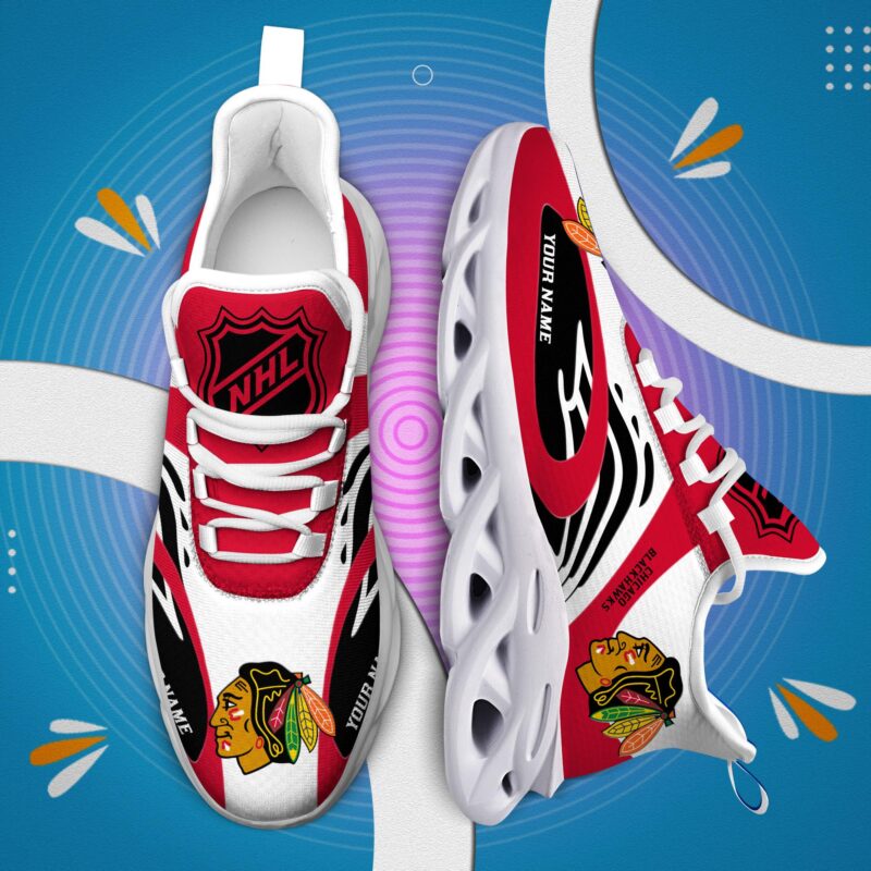 Chicago Blackhawks-Clunky Max Soul Shoes v3