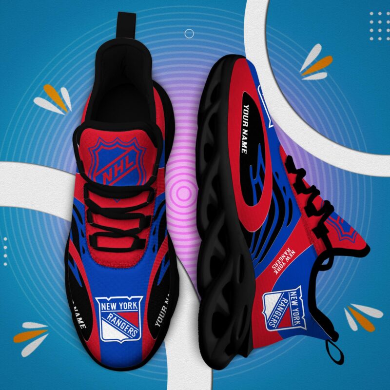 New York Rangers-Clunky Max Soul Shoes v3