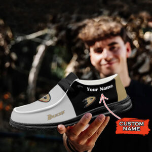 Anaheim Ducks NHL HD Shoes Custom Name Perfect Gift