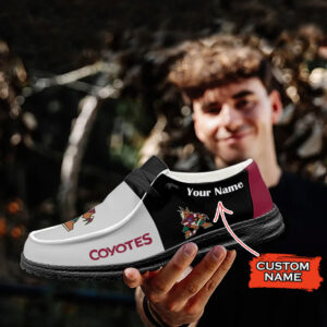 Arizona Coyotes NHL HD Shoes Custom Name Perfect Gift