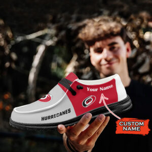 Carolina Hurricanes NHL HD Shoes Custom Name Perfect Gift