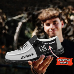 Los Angeles Kings NHL HD Shoes Custom Name Perfect Gift