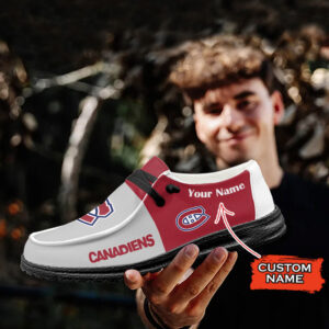 Montreal Canadiens NHL HD Shoes Custom Name Perfect Gift