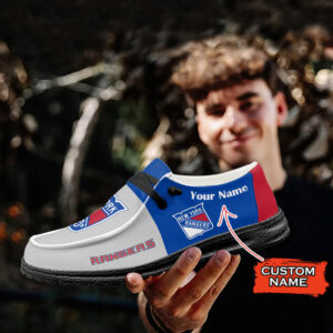 New York Rangers NHL HD Shoes Custom Name Perfect Gift