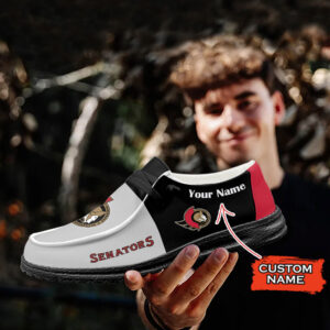 Ottawa Senators NHL HD Shoes Custom Name Perfect Gift