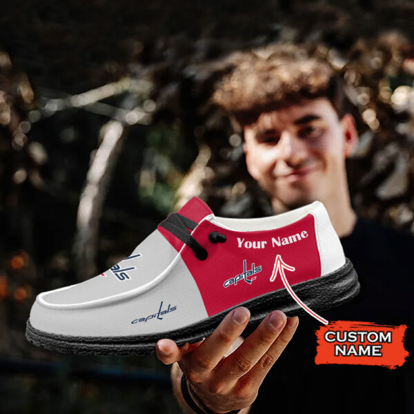 Washington Capitals NHL HD Shoes Custom Name Perfect Gift