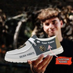 Vegas Golden Knights NHL HD Shoes Custom Name Perfect Gift