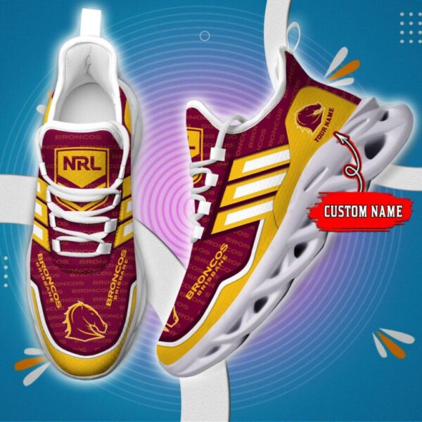 Brisbane Broncos - Premium Team Shoes (Style 1)