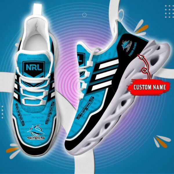 Cronulla-Sutherland Sharks - Premium Team Shoes (Style 1)
