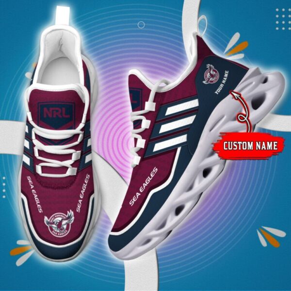 Manly Warringah Sea Eagles - Premium Team Shoes (Style 1)