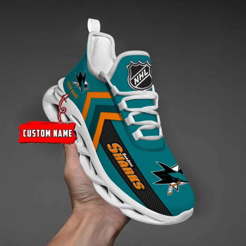 San Jose Sharks-Clunky Max Soul Shoes