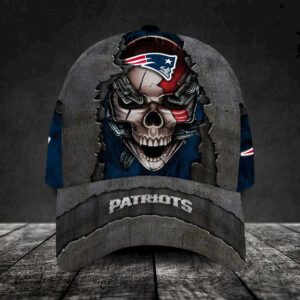 New England Patriots-Personalized NFL Skull Cap V3