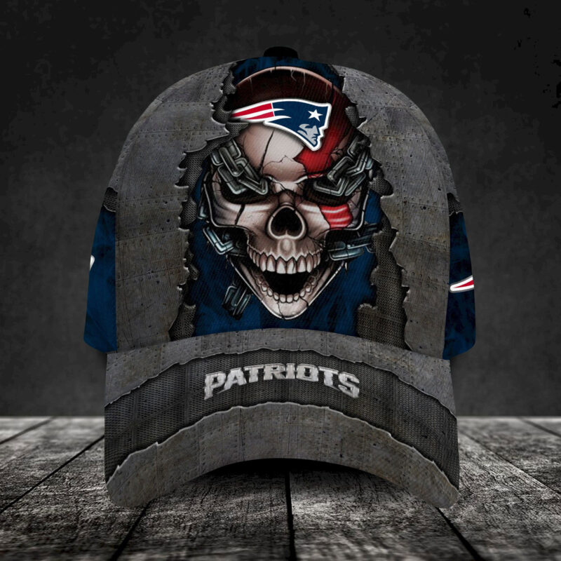 New England Patriots-Personalized NFL Skull Cap V3