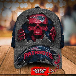 New England Patriots- Personalized NFL Skull Cap-SPCAP0109021