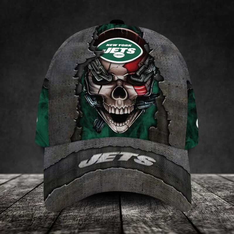 New York Jets-Personalized NFL Skull Cap V3