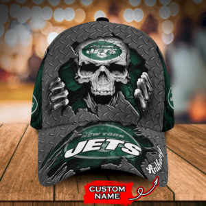 New York Jets- Personalized NFL Skull Cap-SPCAP0109024