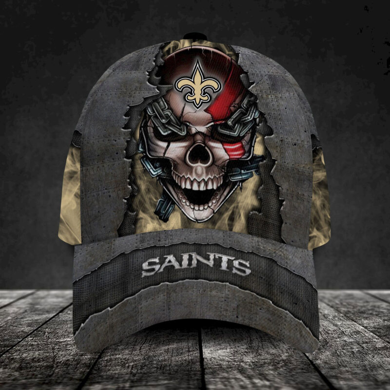 New Orleans Saints-Personalized NFL Skull Cap V3