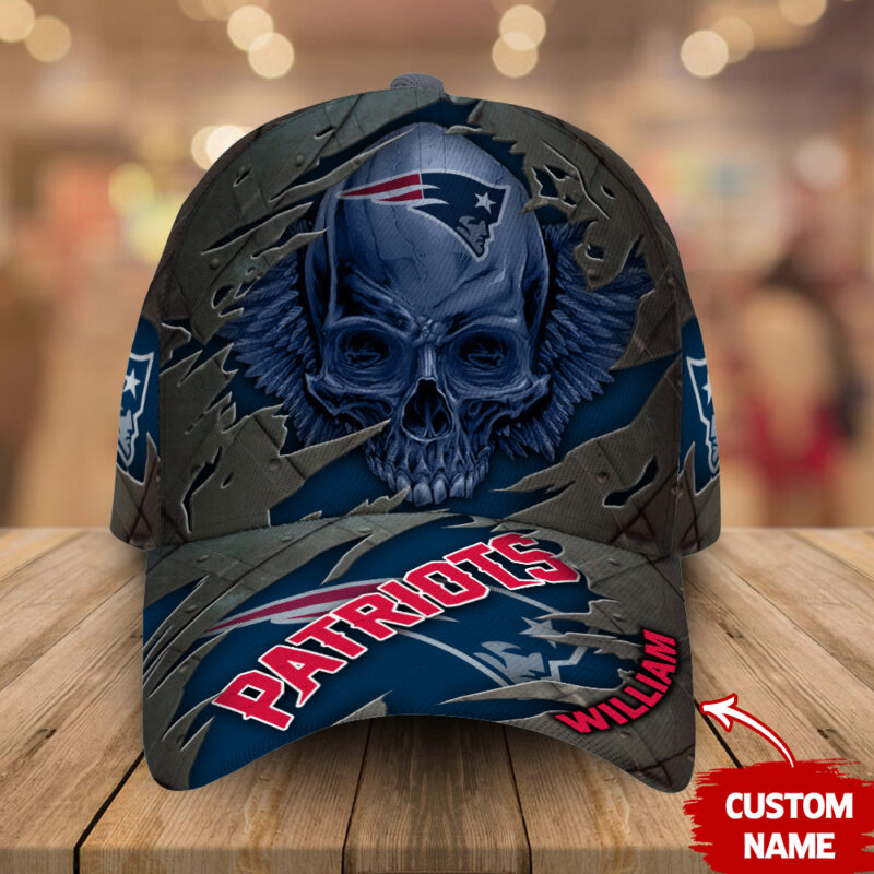 New England Patriots-Personalized NFL Skull Cap V2-SPCAPA0109022