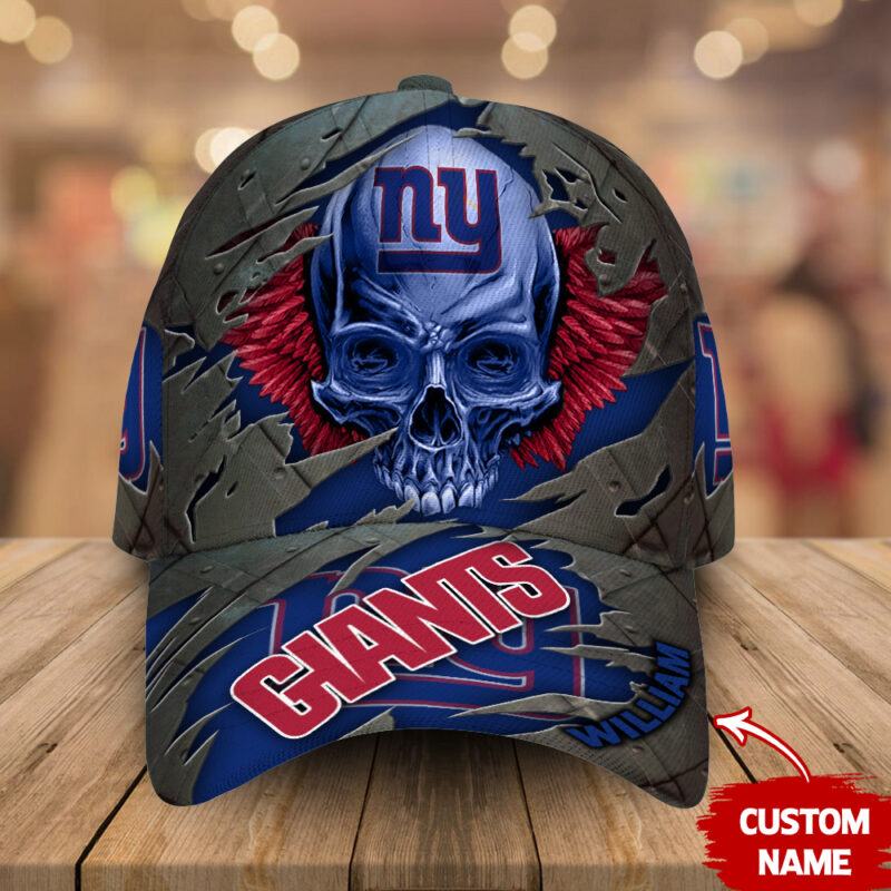 New York Giants-Personalized NFL Skull Cap V2-SPCAPA0109024