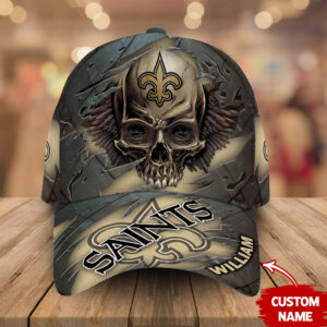 New Orleans Saints-Personalized NFL Skull Cap V2-SPCAPA0109023