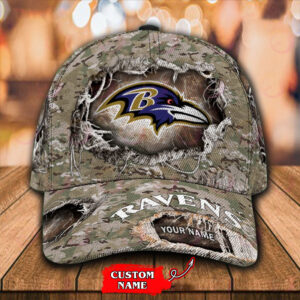 Baltimore Ravens-Personalized NFL Classic Cap