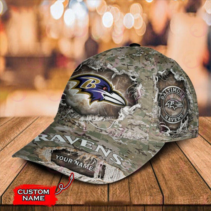 Baltimore Ravens-Personalized NFL Classic Cap