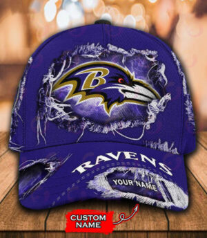 Baltimore Ravens-Personalized NFL Classic Cap-V2