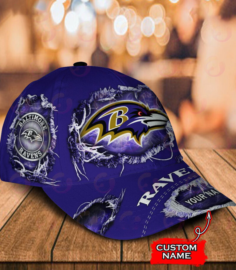 Baltimore Ravens-Personalized NFL Classic Cap-V2