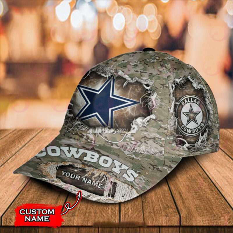 Dallas Cowboys-Personalized NFL Classic Cap