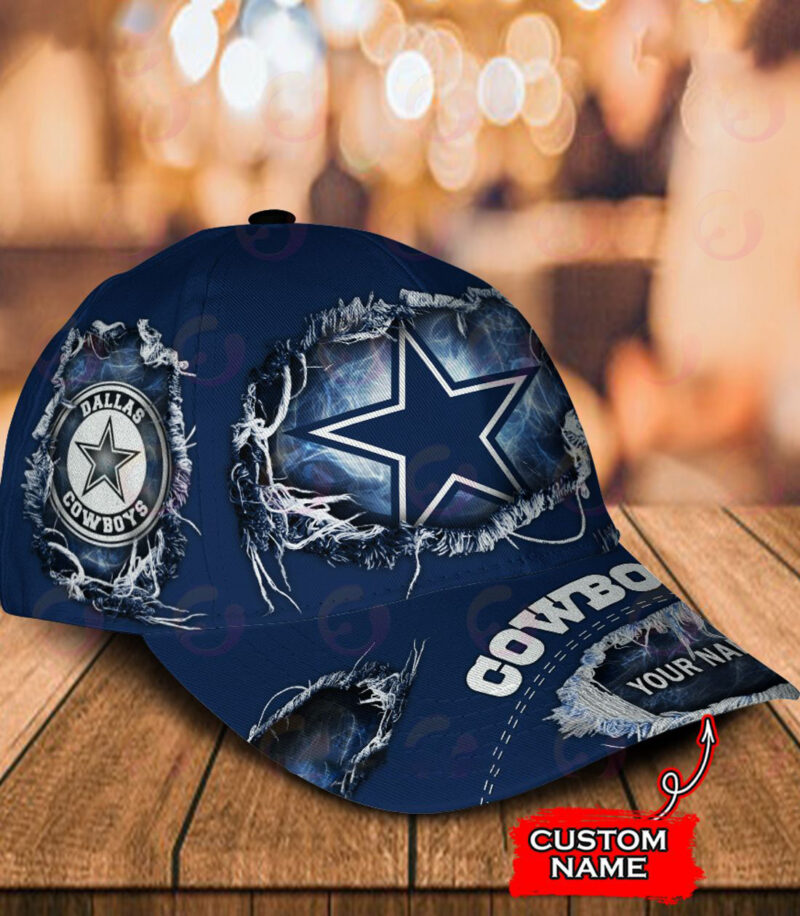 Dallas Cowboys-Personalized NFL Classic Cap-V2