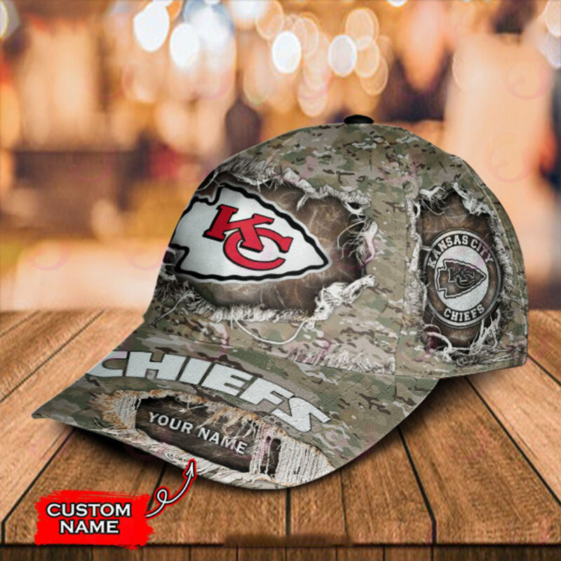 Kansas City Chiefs-Personalized NFL Classic Cap