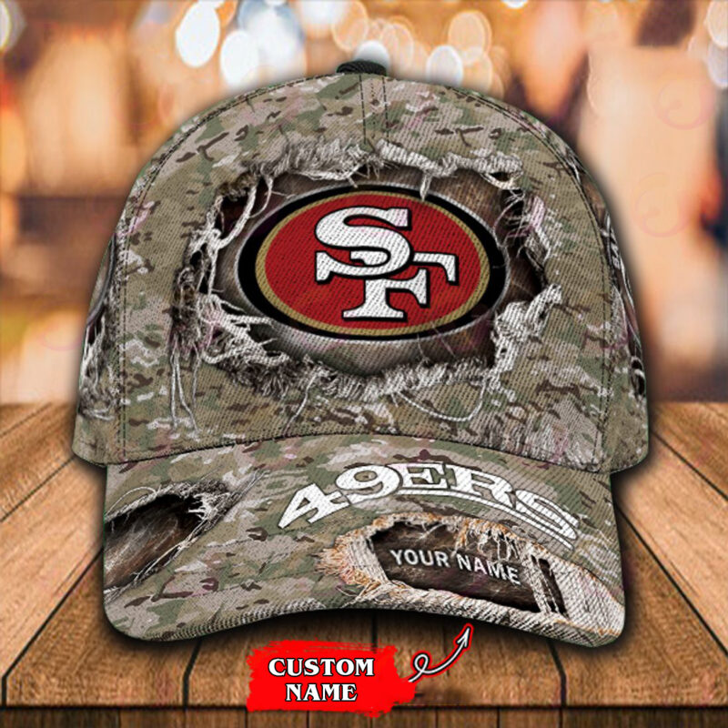 San Francisco 49ers-Personalized NFL Classic Cap