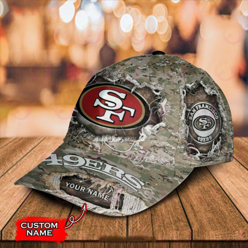 San Francisco 49ers-Personalized NFL Classic Cap