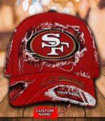 San Francisco 49ers-Personalized NFL Classic Cap-V2
