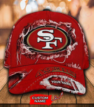 San Francisco 49ers-Personalized NFL Classic Cap-V2