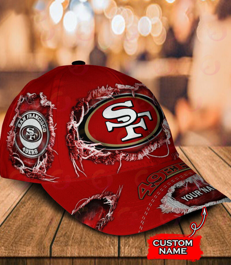 San Francisco 49ers-Personalized NFL Classic Cap-V2