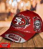 San Francisco 49ers-Personalized NFL Classic Cap-V2