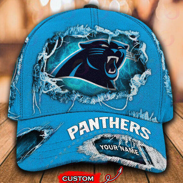 Carolina Panthers-Personalized NFL Classic Cap-V2