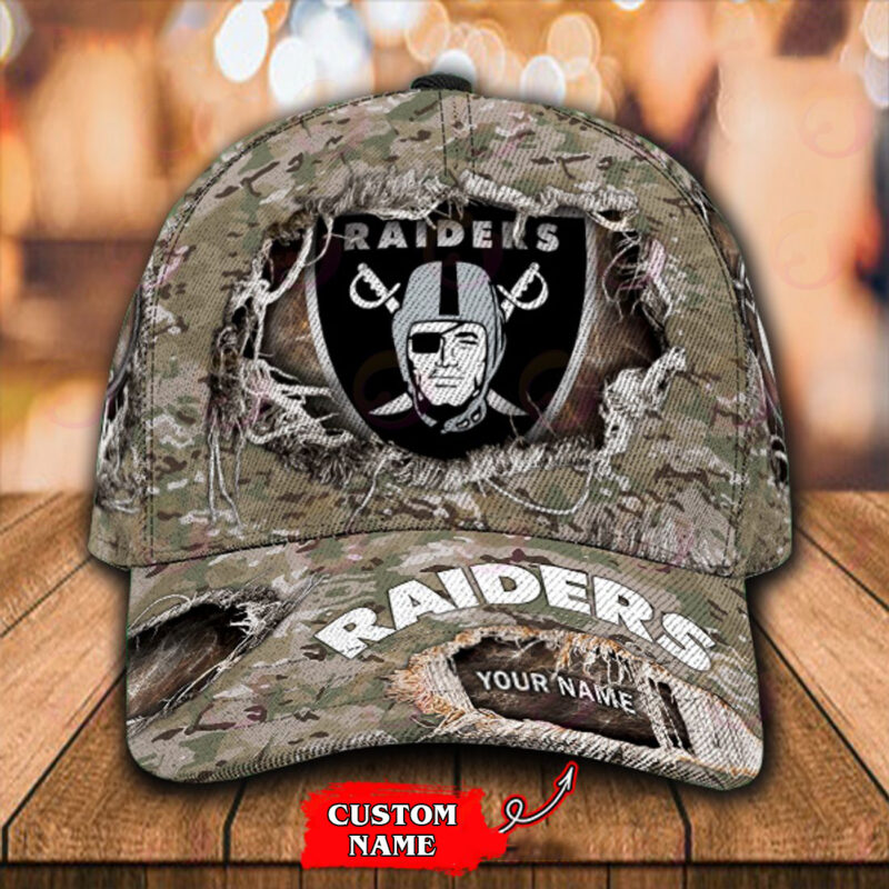 Las Vegas Raiders-Personalized NFL Classic Cap