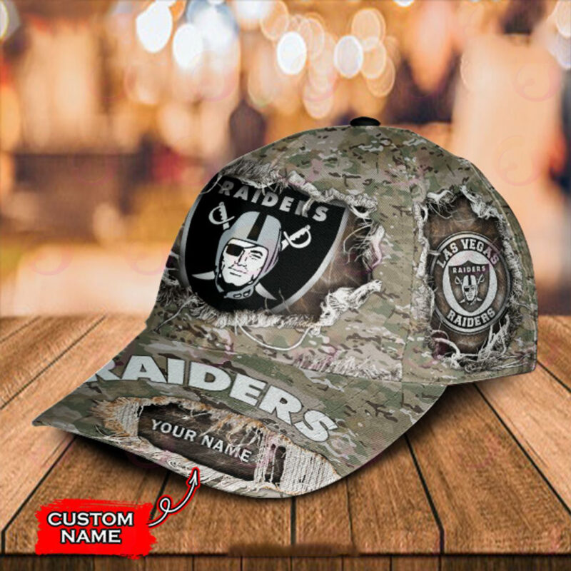 Las Vegas Raiders-Personalized NFL Classic Cap