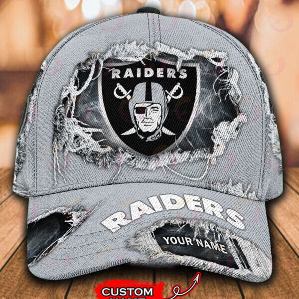 Las Vegas Raiders-Personalized NFL Classic Cap-V2