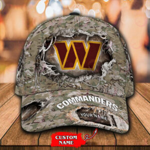 Washington Commanders-Personalized NFL Classic Cap