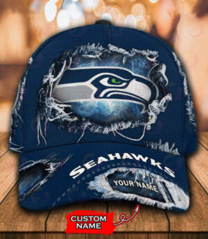 Seattle Seahawks-Personalized NFL Classic Cap-V2