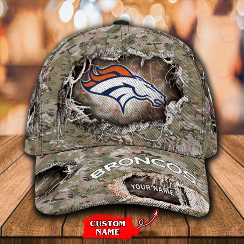 Denver Broncos-Personalized NFL Classic Cap