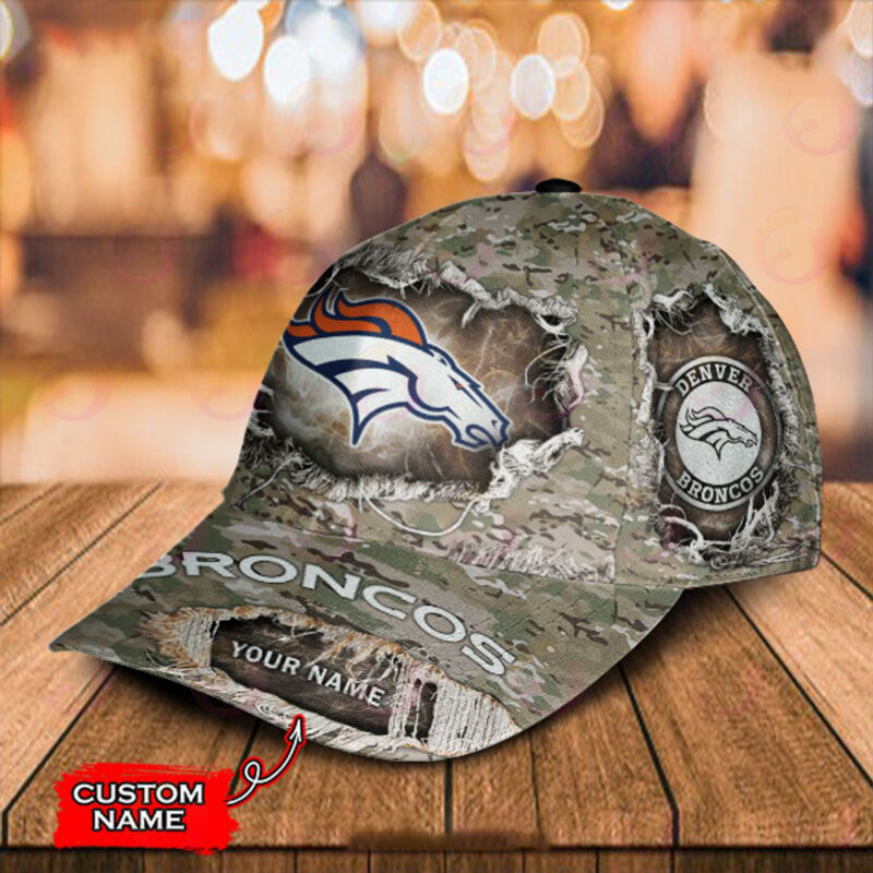 Denver Broncos-Personalized NFL Classic Cap