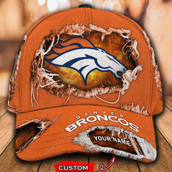 Denver Broncos-Personalized NFL Classic Cap-V2