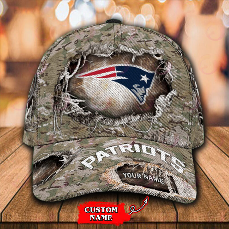 New England Patriots-Personalized NFL Classic Cap