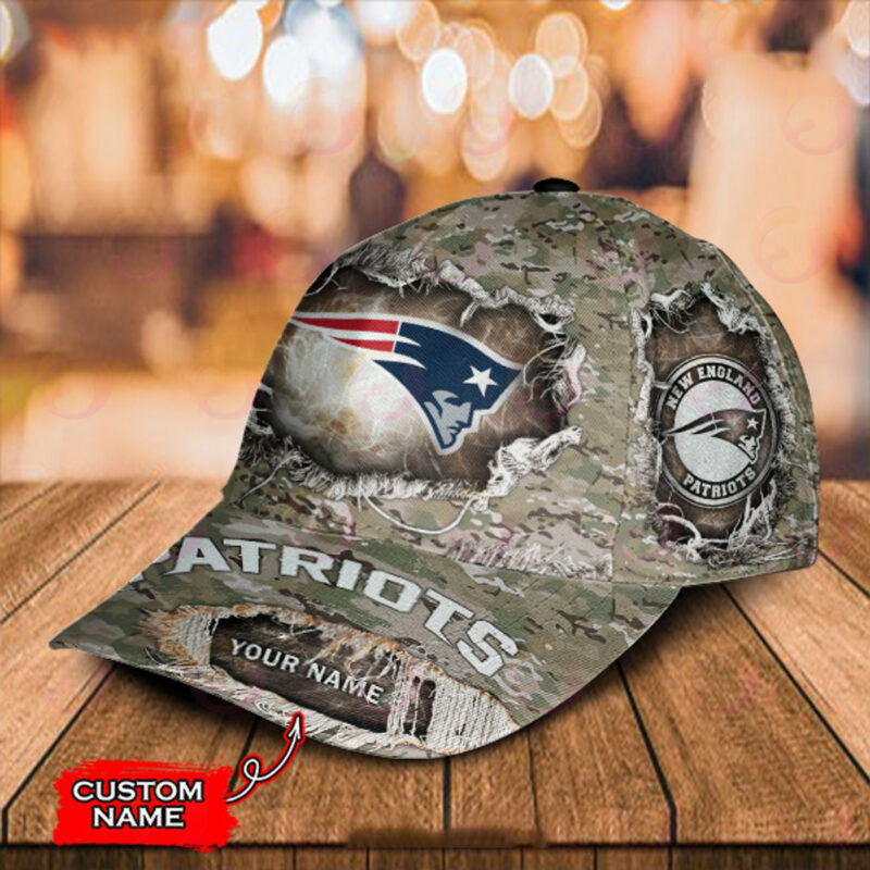 New England Patriots-Personalized NFL Classic Cap