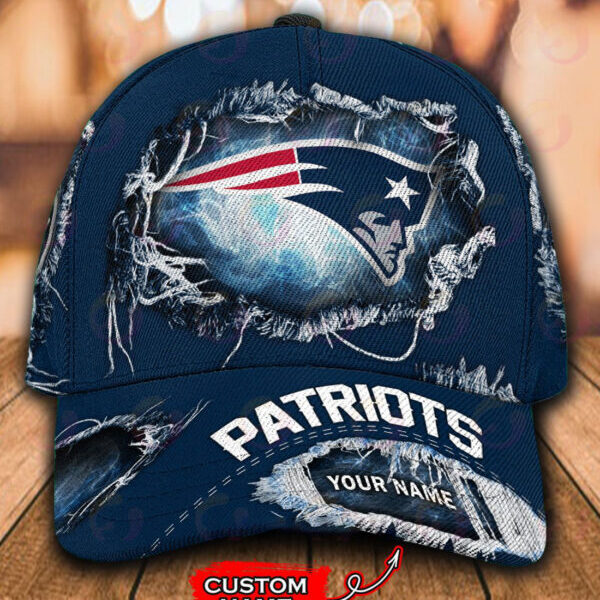 New England Patriots-Personalized NFL Classic Cap-V2
