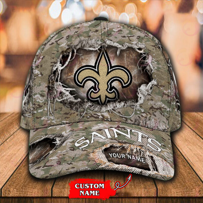 New Orleans Saints-Personalized NFL Classic Cap